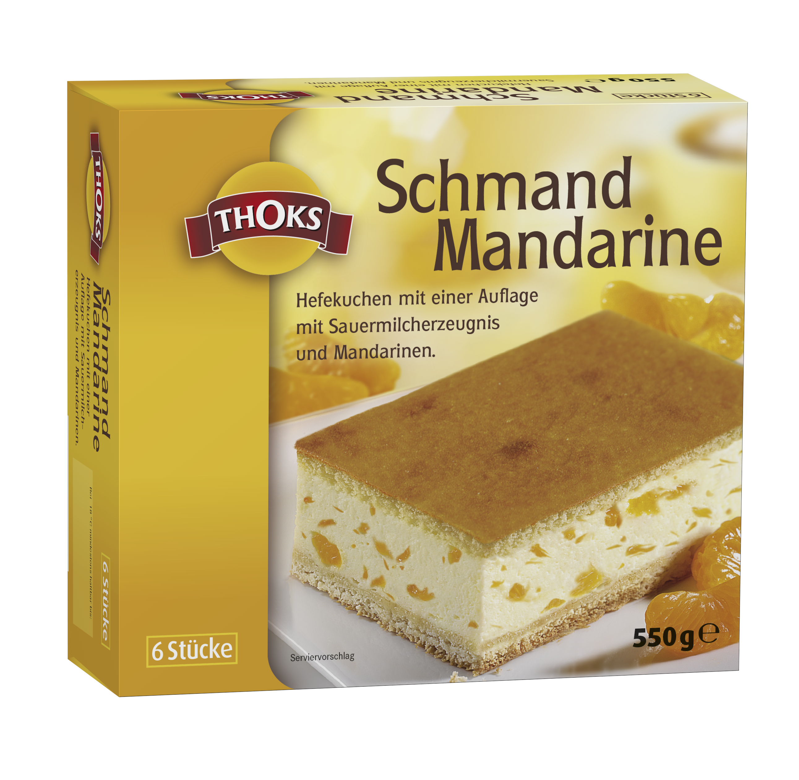 Schmand Mandarinen Kuchen